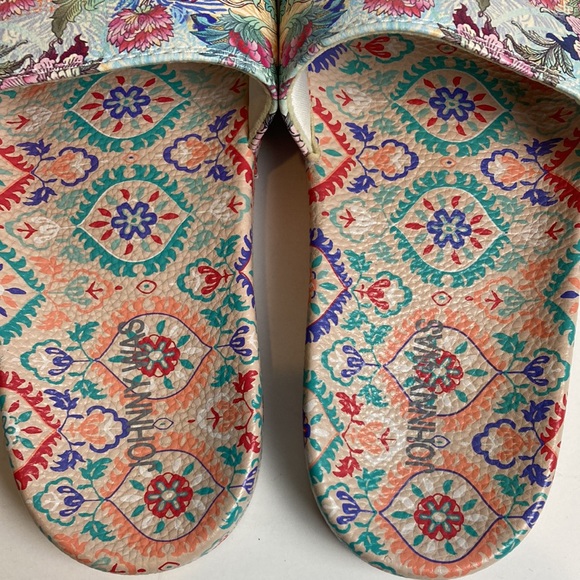 Johnny Was Pearce Wave Pool Slide Sandal  Size 10 - Picture 7 of 16